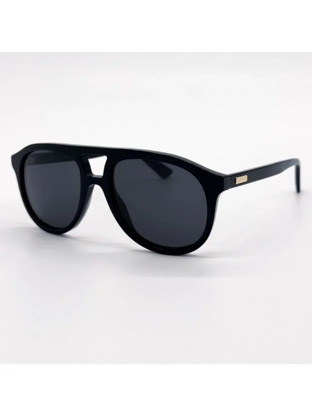 NEW GUCCI SUNGLASSES GG1320S 004 BLACK AVIATOR UNISEX GUCCI EYEWEAR